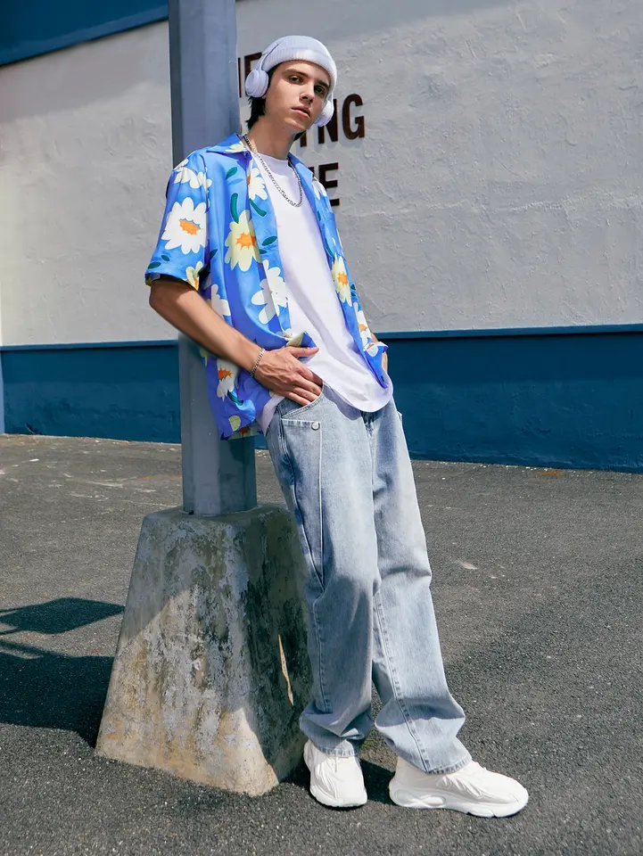 Marine Flowers Shirt