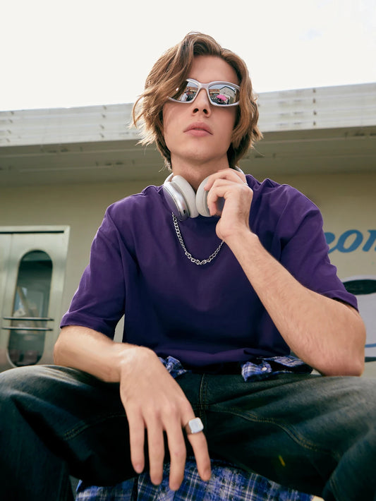 Purple Oversized t-shirt