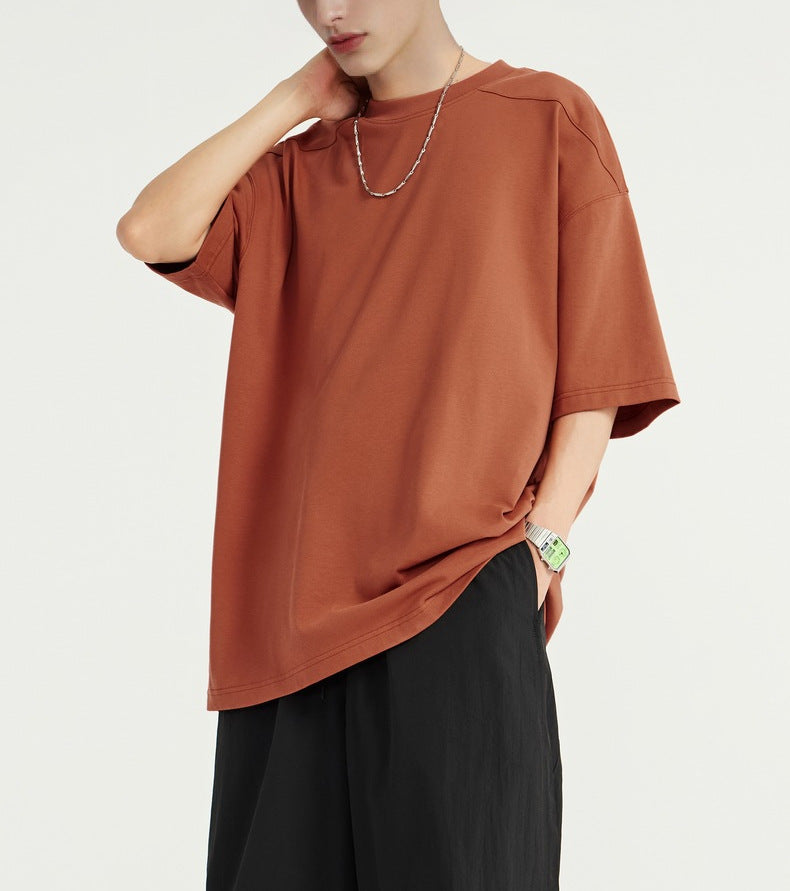Sandy Orange Boxy T-shirt