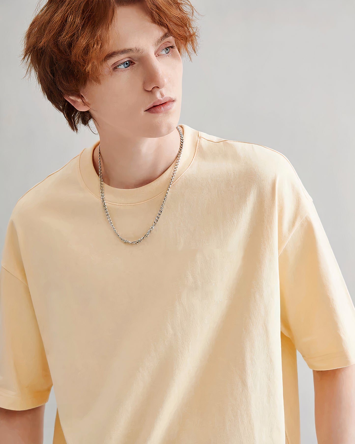 Cream Oversized t-Shirt