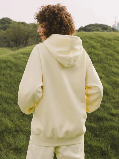 Cream Hoodie