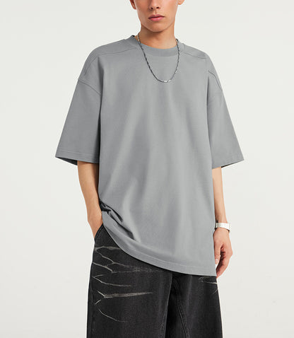 Silver Boxy T-shirt